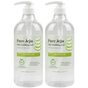 (2개)누아벨린 청정 제주 알로에 수딩젤 1000ml