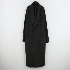 (DAKS)닥스 캐시미어 100% 차콜 그레이 롱 코트(109)