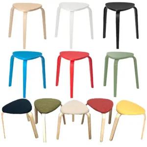 이케아 KYRRE 쉬레 스툴 원목의자 보조의자 화장대의자 화분선반