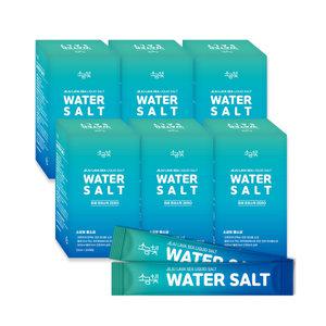 소금빛 소금물 12ml 24개입x6박스 물에타먹는 미네랄소금 전해질 보충 제주 용암해수