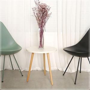 [RG212OP0]너도밤나무 원목스틸 원형 미니 테이블 수납장