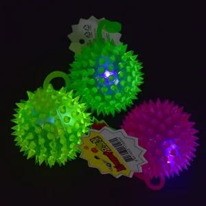 도깨비 요요볼 LED 성게볼 소프트볼 불빛 말랑 성게 공 라이팅 소리나는 탱탱볼