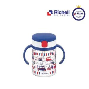 [리첼]릿첼 AQ 빨대컵R 200ml 네이비블루