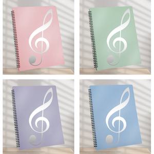 A4 악보 파일 스프링 클리어 화일 서류 정리 피아노 음악 뮤직 바인더