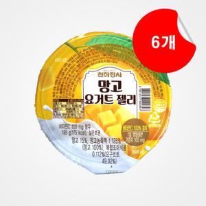 진주햄 천하장사 망고 요거트 젤리 185g x 6개