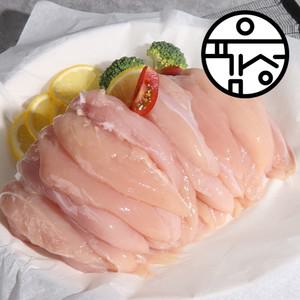 [여름철 드라이아이스 꽁꽁안전배송] 국내산 냉장 생 닭안심살 10kg (1kg X 10