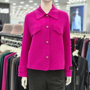 [조이너스]여성 캐주얼 23신상 핸드메이드 케시미어 겨울 자켓 JDW0WJK0430_US