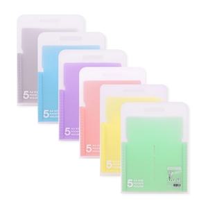 희망 인디 손잡이 서류 정리 5포켓 파티션 도큐멘트 홀더 파일 화일 세로형