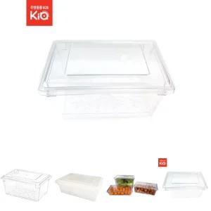 국산 대형 PC 야채 박스 밧드 음식 보관 용기 푸드 박스/대용량/식재료/채소/바트
