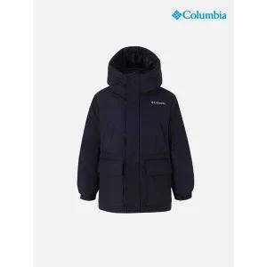 [하프클럽/컬럼비아]키즈 멀티 포켓 하프패딩_다크네이비 (C54-YKD304)