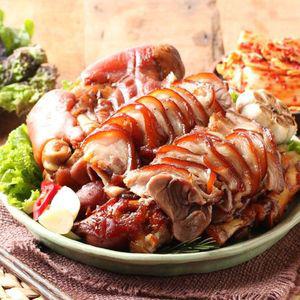 [NS홈쇼핑][미소가]부드럽고 담백한 흑마늘 왕족발(중족) 1kg 내외[32011521]