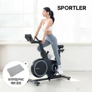 단순개봉  실내자전거 스핀바이크 오브제 블랙 스피닝 유산소 운동 가정용 유산소 PP