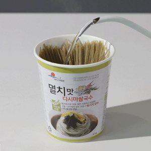 [완도바다가득] 멸치맛 다시마 쌀국수컵면 82gx15개(스프포함)