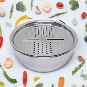 다용도 스텐 멀티 믹싱볼 키친세트 스테인리스 채반 채칼 세트 강판 믹싱볼 야채보관 탈수