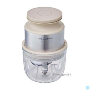 레꼴뜨 소형분쇄기 유리 미니쵸퍼 이유식 만능 화이트