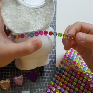 비즈 공예 꾸미기 큐빅 보석 스티커 다꾸 입체