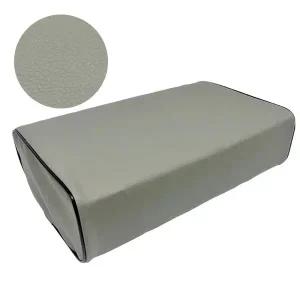 한의 그레이 레자 높은 사각 베개 마사지 병원용 찜질방 진찰베개 L 38 x 20 9.5cm