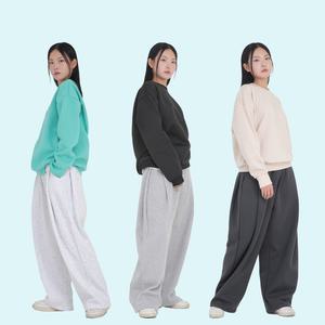 [네오플레인] 2Pack 투턱 와이드 트레이닝 기모 팬츠