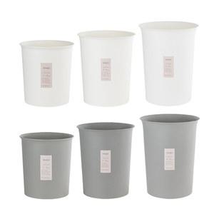 FF 창신리빙 심플 원형 오픈 휴지통 5L 10L 20L 화이트 그레이 ( 휴지통 가정용 사무실 인테리어