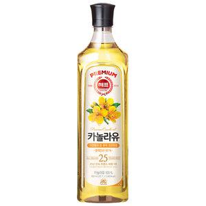 사조 해표 카놀라유 900ml x 1개 / 식용유 유지류 오일 기름