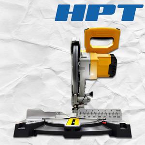 HPT 20V 충전식 각도절단기 목재 금속 절단 210mm 금속절단기 속도조절 무선 컷팅기 디월트 호환 DW20-MS142