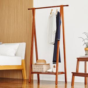 접이식 행거 시스템 행어 원목 옷걸이 이동식 시스템 틈새 수납장 튼튼한 우드 소형 행거 1단 옷장