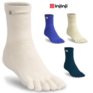국산 인진지 인진지양말 러너 세미크루 쿨맥스 발가락양말 스포츠 러닝 등산