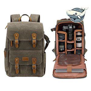 다용도 카메라 백팩 카키 여행 가방 정리함 (WFGWWGY)