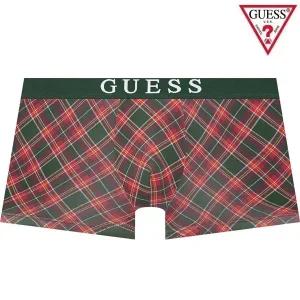 [롯데백화점]게스 컬러배색 체크 남성드로즈 GDMDR926RD