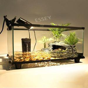 대형 거북이 수족관 세트 하우스 80cm 사육장 수조 어항