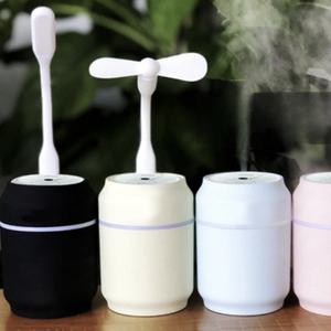 가습기선풍기무드등 무선가습기 캠핑용 선풍기팬 겸용