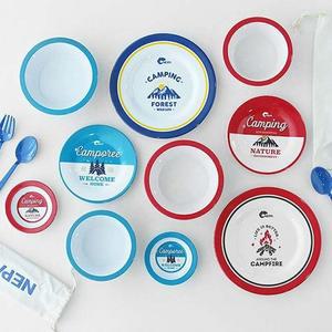 [MENPTQ17_53D4]네파 용품 캠핑 식기세트 2type