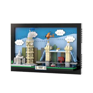 세계도시여행 영국 런던 564조각(PCS) 레고 호환 중국 L사 블록