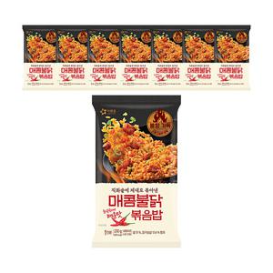 아워홈 매콤불닭 볶음밥, 230g, 8개