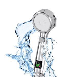 온도표시 스마트 LED 수압 절수 샤워기 헤드 샤워기헤드 샤워기수전 욕실샤워기수전 고양이목욕