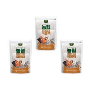 농협식품 국산 농협 국물팩 멸치디포리 15g 10입 3개 간편한 맛있는 육수 국물요리 국 찌개 다양한 요리 캠