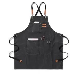 데님앞치마 목공 미술용 작업용 앞치마/까페/공방/모던/깔끔한/미용실/카페/작업/가정/선생님/어린이집