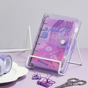 액자받침대 고급접시 사진 거치대 전시다이 소형 화이트