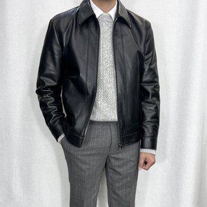 [기타]양가죽 천연 카라자켓 블랙 WSZ5GU11-2