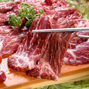 [산해직송]안창살 300g +300g(총 2팩) 소고기 구이 캠핑 요리