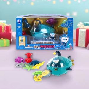 옥토넛 해양구조대놀이 캐릭터 낚시놀이 잠수함 바다동물 물고기 피규어 작동 자동차 어린이