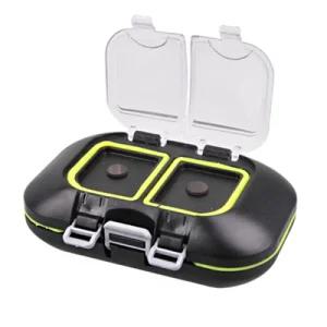 아피스 태클박스 ATB-211 (방수 양면 11티션) 목걸이끈 포함/낚시/바늘/루어/엑/소형/사각/민물/찌/소품