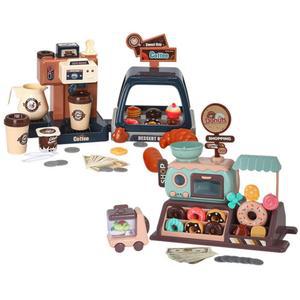 누리과정 놀이영역교구 커피와도넛가게세트 귀여운 인지발달 유치원