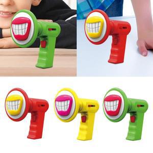트럼펫 체인저 멀티 보이스 장난감 메가폰은 6 종류의 음성으로 재미를 증폭합니다. 마이크 트릭 농담 생일
