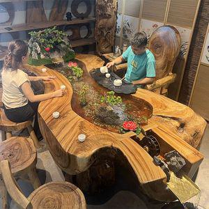 원목 유수 차 테이블 거실 모던 카페 인테리어 소파 낮은 식탁 디자인 야외 전통 특별한