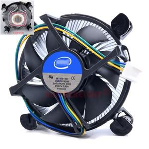 Intel i3/i5/i7 소켓 LGA1150/1155/1156 E97379-003 냉각 라디에이터 용 새 CPU 쿨러 팬 알루미늄 구리 방