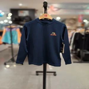 [퀵실버키즈] 퀵실버키즈 남아 4-16세 긴소매 래쉬가드 (KE21BR189-DRK)