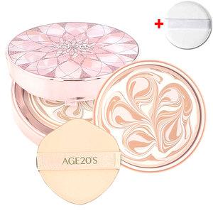 에이지20s 더블루밍 다이아 에센스 커버 팩트 최신상 리필+호환퍼프