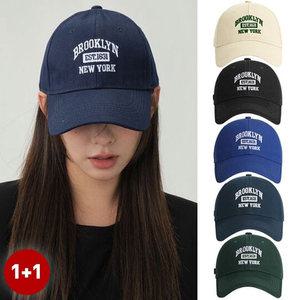 엔비 [2개세트] 브루클린 볼캡 남여공용 야구 모자