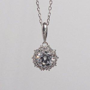 [샤밍주얼리]천연 다이아 목걸이 5부 7부 현대 우신 결혼 기념일 선물 프로포즈 글로리아 예물 여자